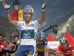  Valverde gana en la Collada de la Gallina